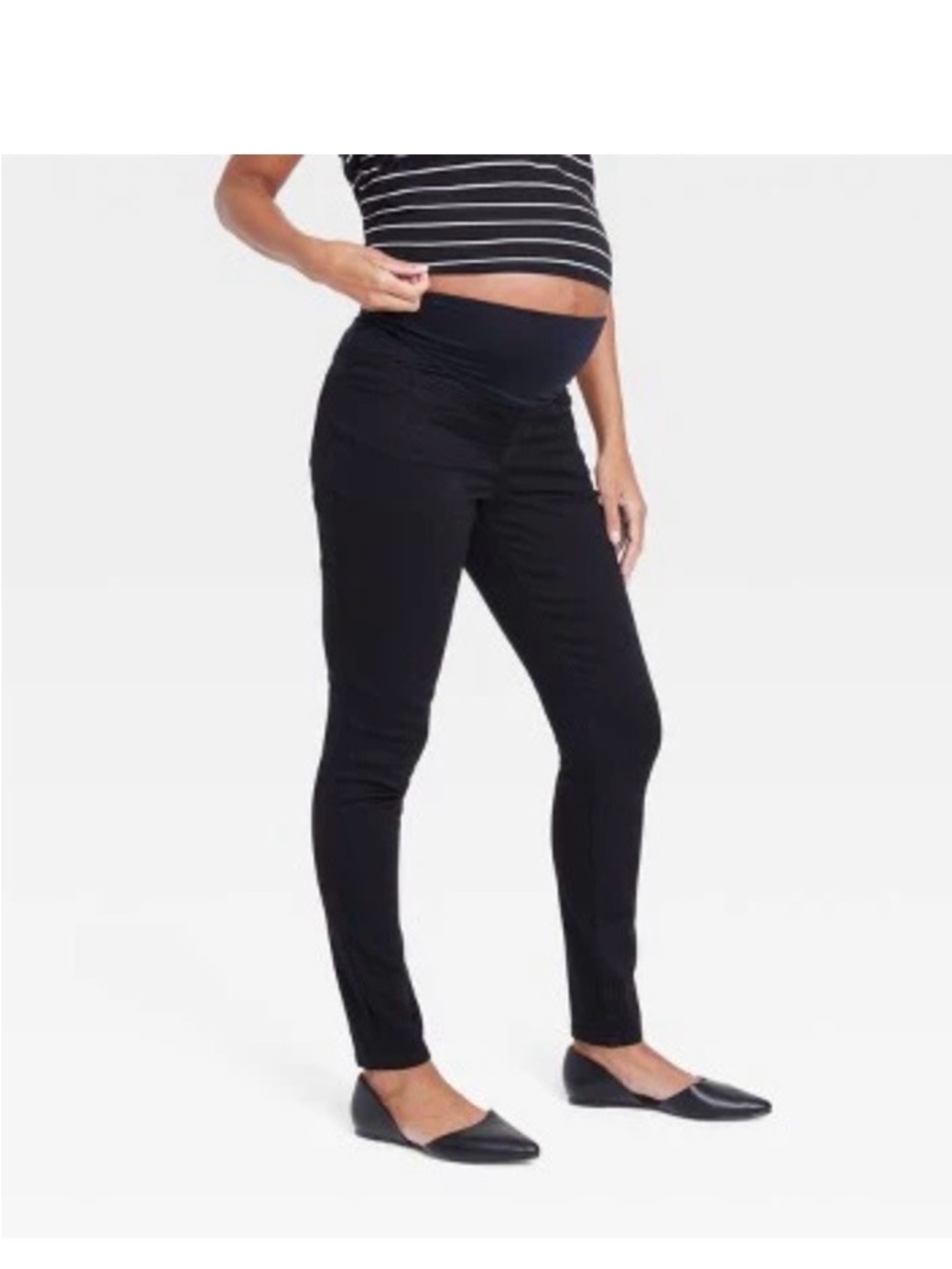 Isabel Maternity by Ingrid & Isabel Black Maternity Skinny Pants